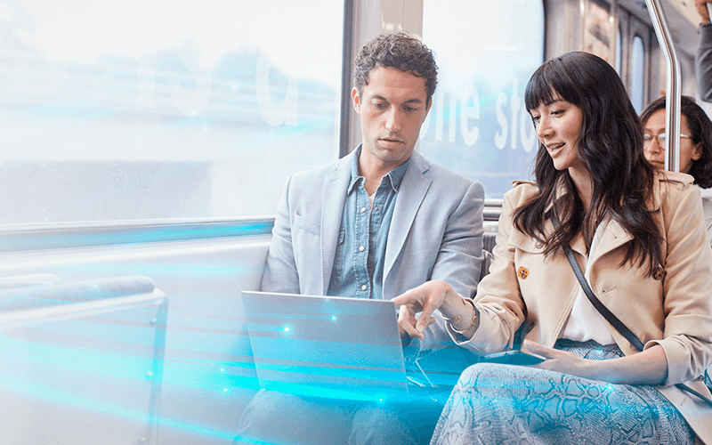 Automate essential cloud capabilities with Dell cloud tools and services Professionals using laptop