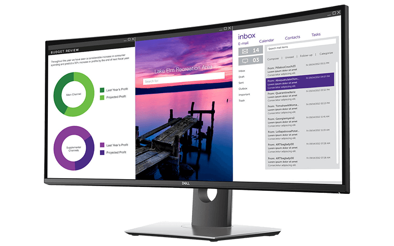 With monitors from Insight and Dell, your picture will always be clear Dell Vivid monitor
