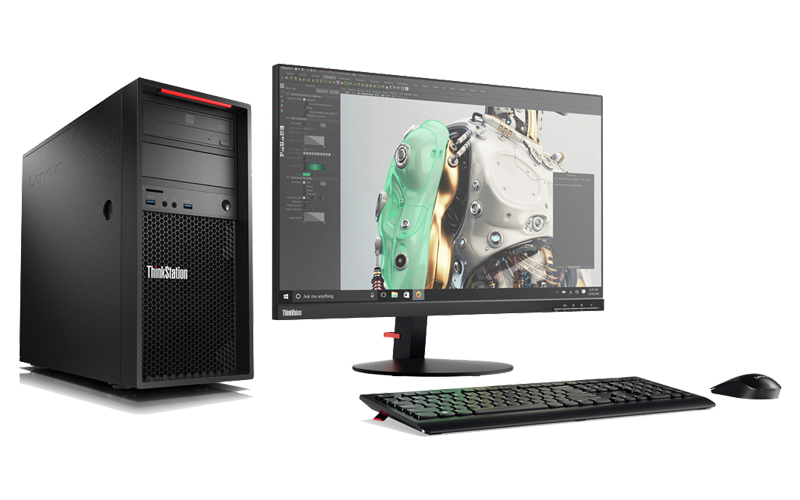 Innovative space-saving designs and vivid graphics combine with energy-efficiency in Lenovo ThinkStations Lenovo ThinkStation P Series product