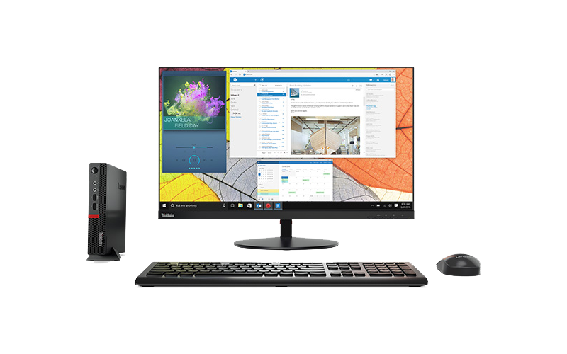 ThinkCentre PCs are powerful workhorses Lenovo ThinkCentre Tiny product
