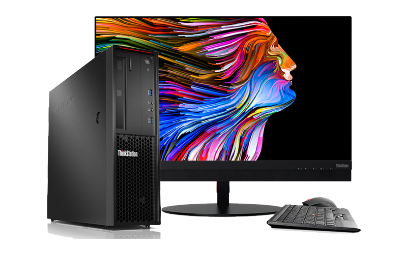 Lenovo ThinkStation P Series Small Form Factor workstations provide the latest generation of Intel processors Lenovo ThinkStation P Series Small Form Factor workstation product
