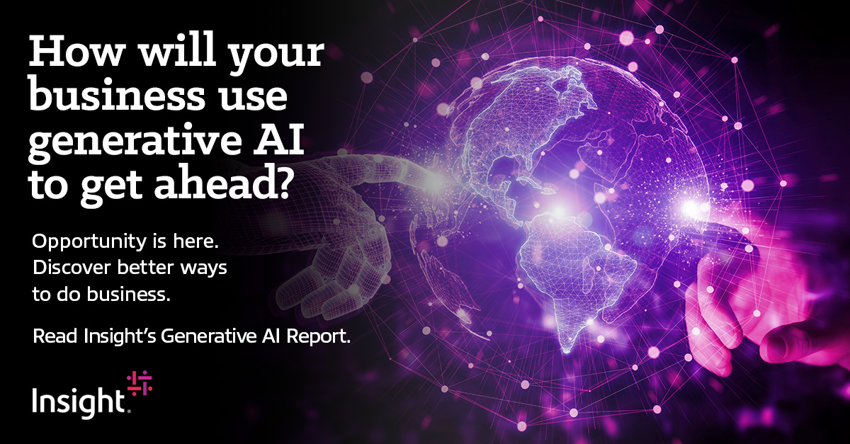 How will your business use generate AI to get ahead? How will your business use generate AI to get ahead? Read the report.