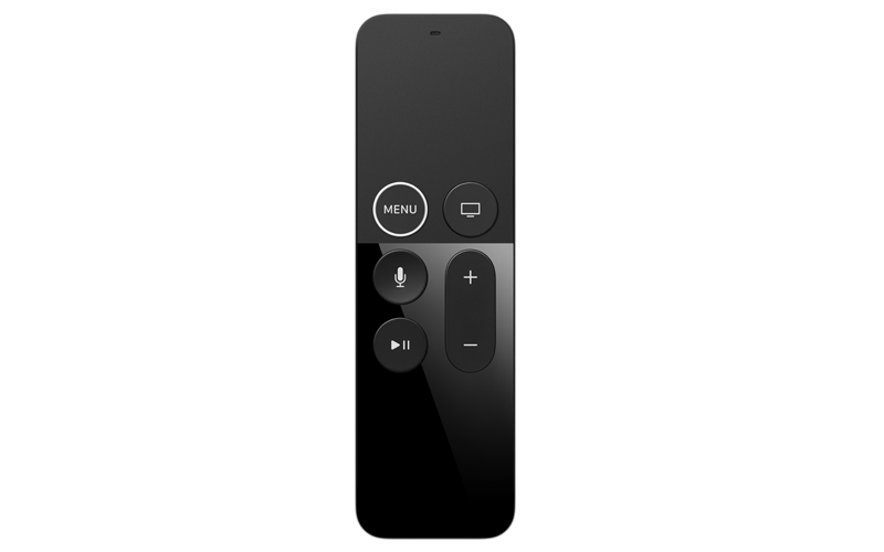 Apple TV with telephone support Apple TV Siri Remote