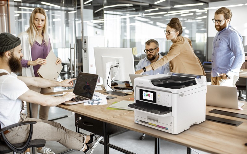  heat-free WF-C5890DWF inkjet printer from Epson C11CK23401BY