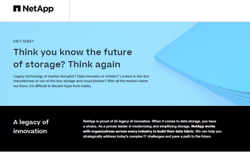 Netapp white paper