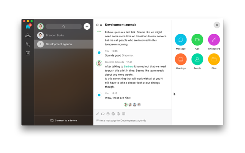 Cisco Webex Teams Cisco Webex Teams screenshot