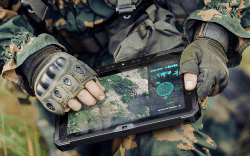 Dell Ultrabook military An image of the military using the ultrabook