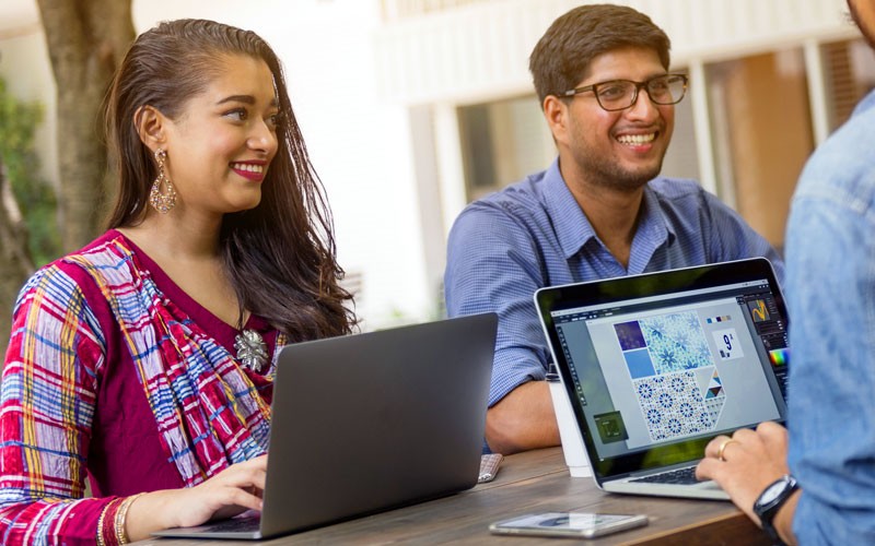 Take the next step in your analytics journey with Insight. Group of business professional enrolled in Insight Cloud Academy