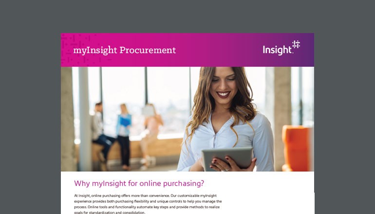 Cover of E-Commerce Buying Experience datasheet available to download