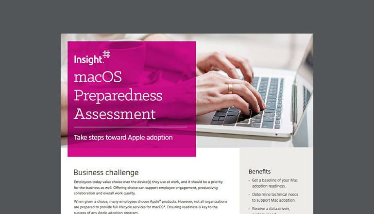 macOS Preparedness Assessment Thumbnail image of macOS Preparedness Assessment