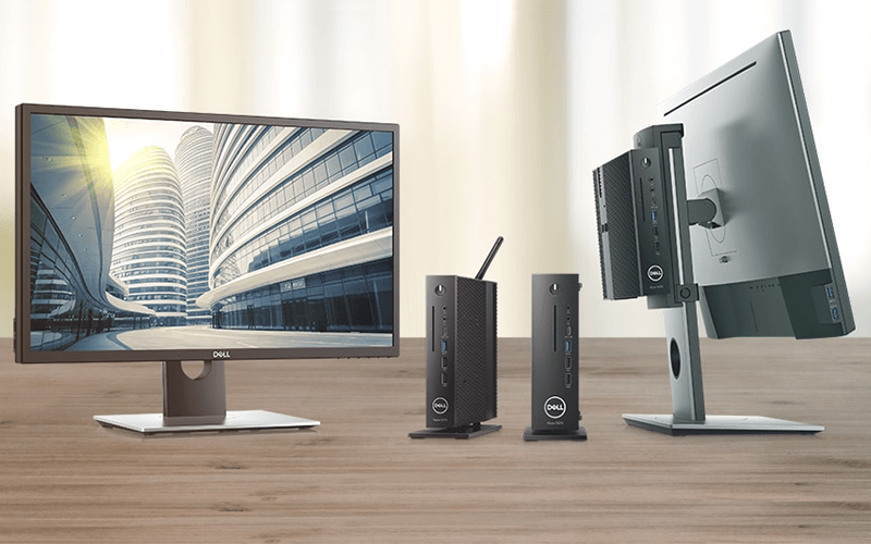 Experience virtualization the cost-effective way. Dell Wyse™ thin client Two sets of Dell Wyse thin clients