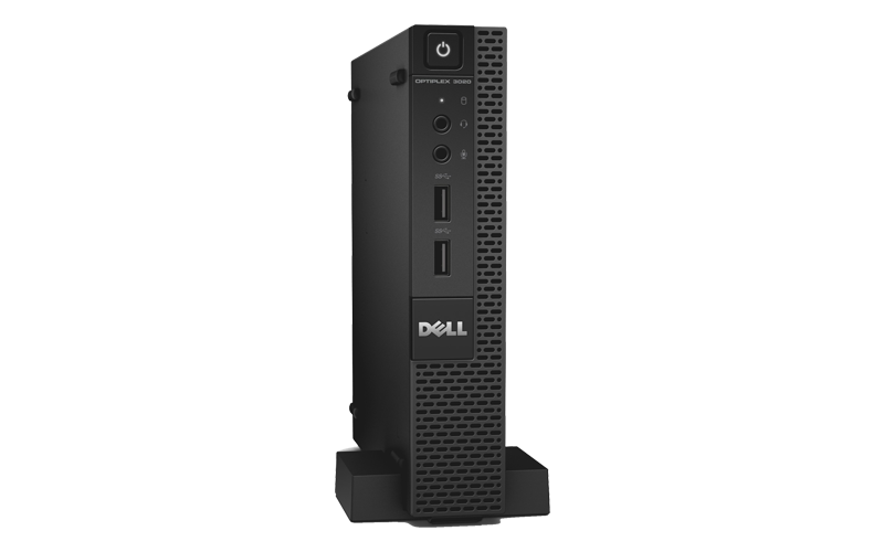 Fit any workspace and fit any need. Dell™ desktops are affordable OptiPlex 3020 Micro Desktop