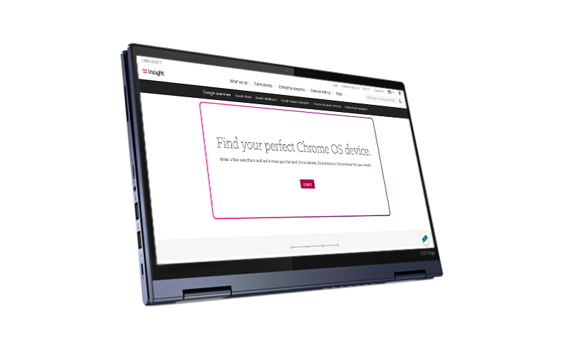 Chrome os device selector laptop