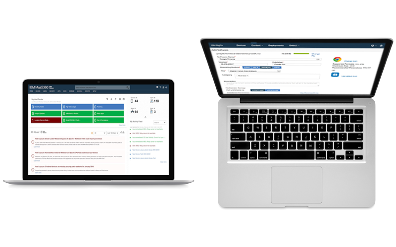 IBM endpoint management IBM MaaS360 and BigFix screenshot