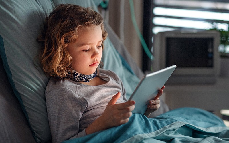 Educators need powerful, intuitive tools that meet students when, where and how they learn Child using device