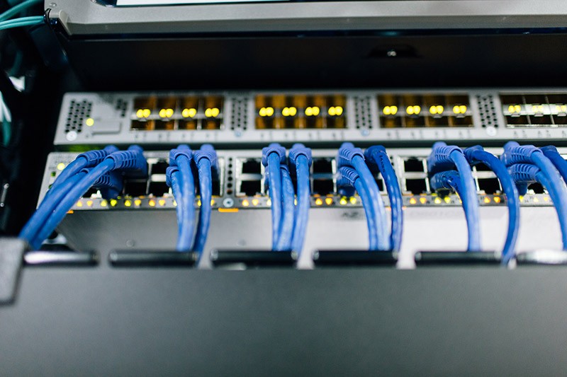 Tricentric Cables Blue wires plugged into system