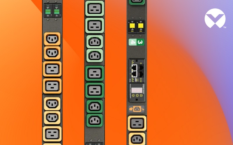 Next-generation Vertiv Geist Rack Power Distribution Units (rPDUs) provide intelligent power monitoring and distribution Vertiv Geist Rack Power Distribution Units