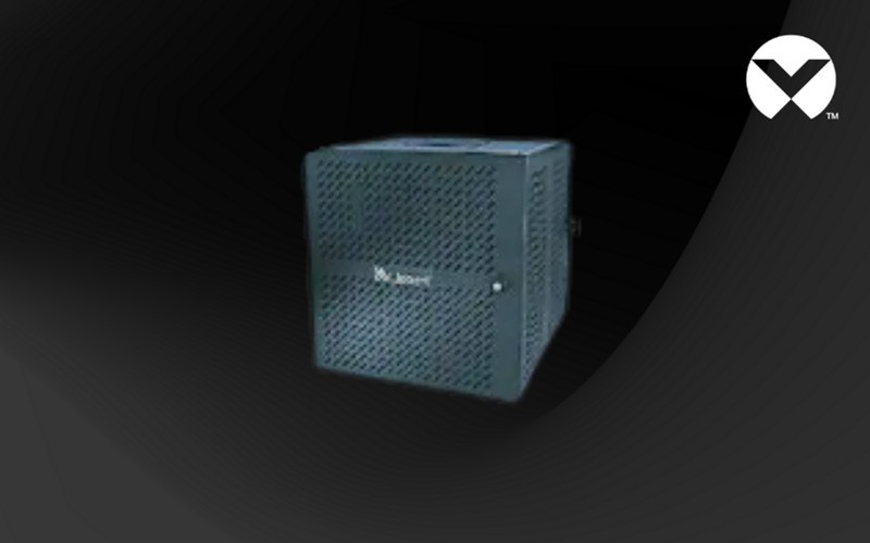 You can use wall space to house your IT equipment Vertiv Foundation Wall Mount Enclosure system