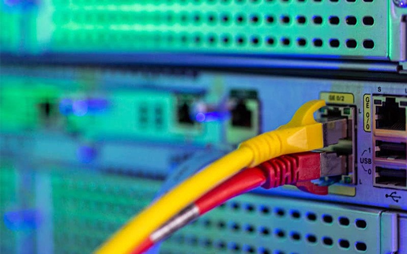 Learn how your organization can implement an IT closet to safeguard assets. Network back panel