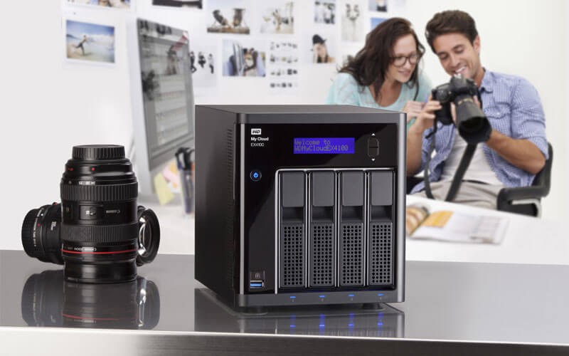Network Attached Storage Photographer lifestyle using Western Digital Network Attached Storage