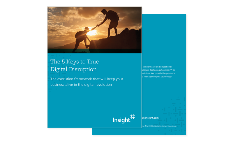 5 keys to true digital disruption ebook cover