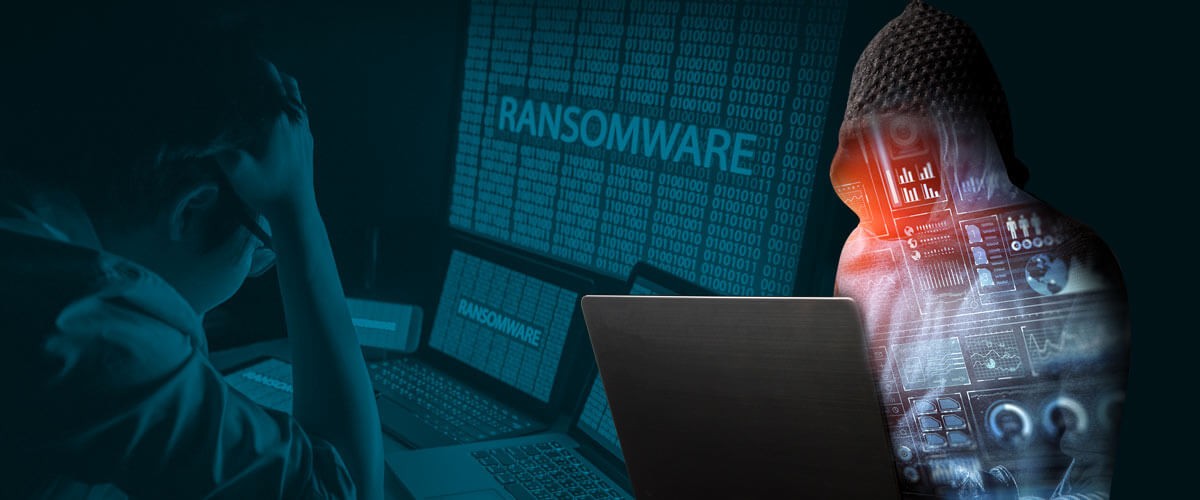 Hacker hiding in the shadows. Cyberattacks, Ransomware, Security, Cybersecurity, Dell Technologies, Data breaches