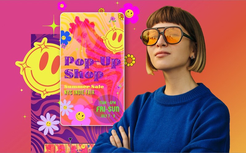 Chaque membre de votre équipe peut être un créateur. pop up shop