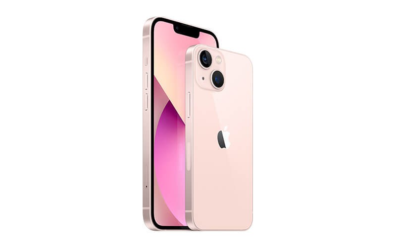 The beautifully bright 6.1-inch Super Retina XDR display iPhone 13 and iPhone 13 mini product