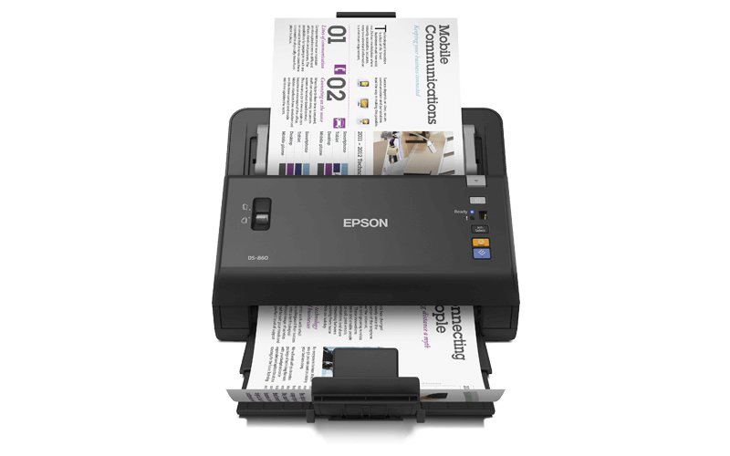 High-traffic offices with heavy scanning needs Epson WorkForce DS 860 scanner