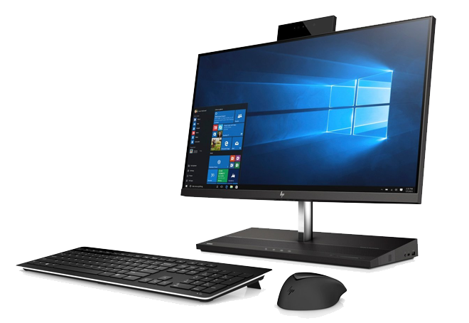 Manageability and reliability you need in a PC EliteDesk800 G2 Tower, Conferencing keyboard and mouse, Tri-Mode Wireless Charging Pad, EliteDisplay E240q