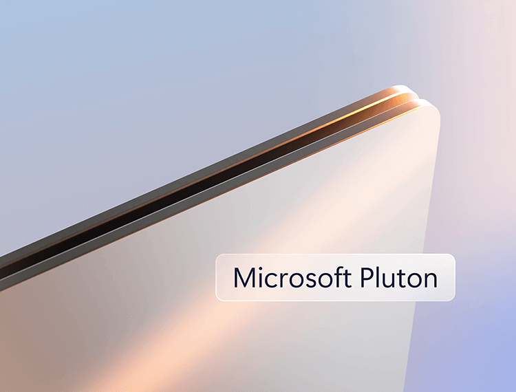 Sécurité intégrée Microsoft Pluton Security processor