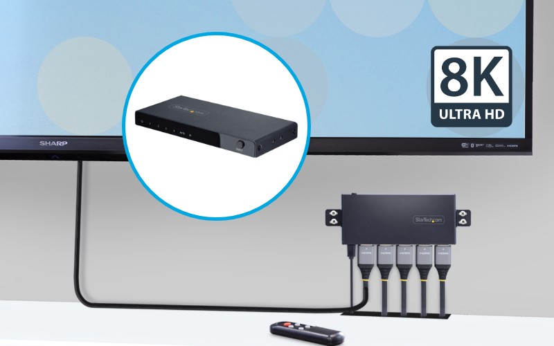 Commutateur HDMI 8K à 4 ports hdmi switch