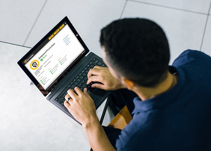 Deploy anti-virus protection across your company Dashboard view of Symantec Endpoint Protection