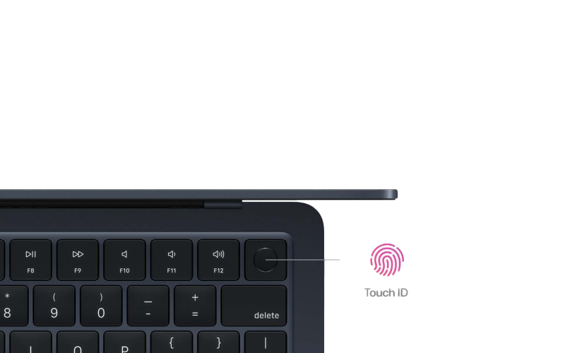Les grandes capacités demandent une grande confidentialité. Stacked Macbook Air devices
